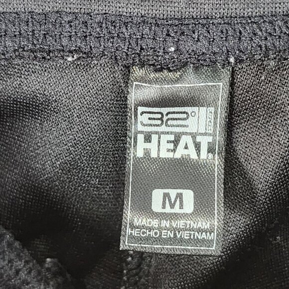 Womens Black 32 Degrees Heat Jogger Pants Drawstring Elastic Waist Size M - Picture 5 of 12